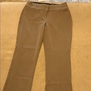 Brown Colored Slacks - Size 7/8 Short
